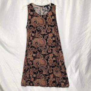 Paisley a line dress